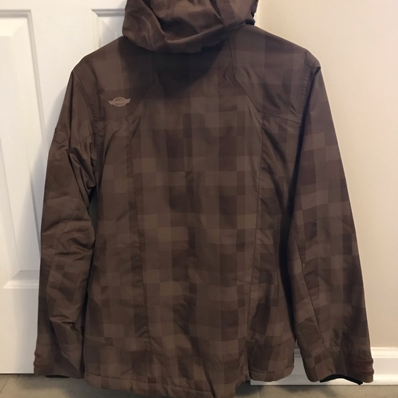 SIMS Snowboarding Brown Colorblock Jacket - Picture 4 of 7